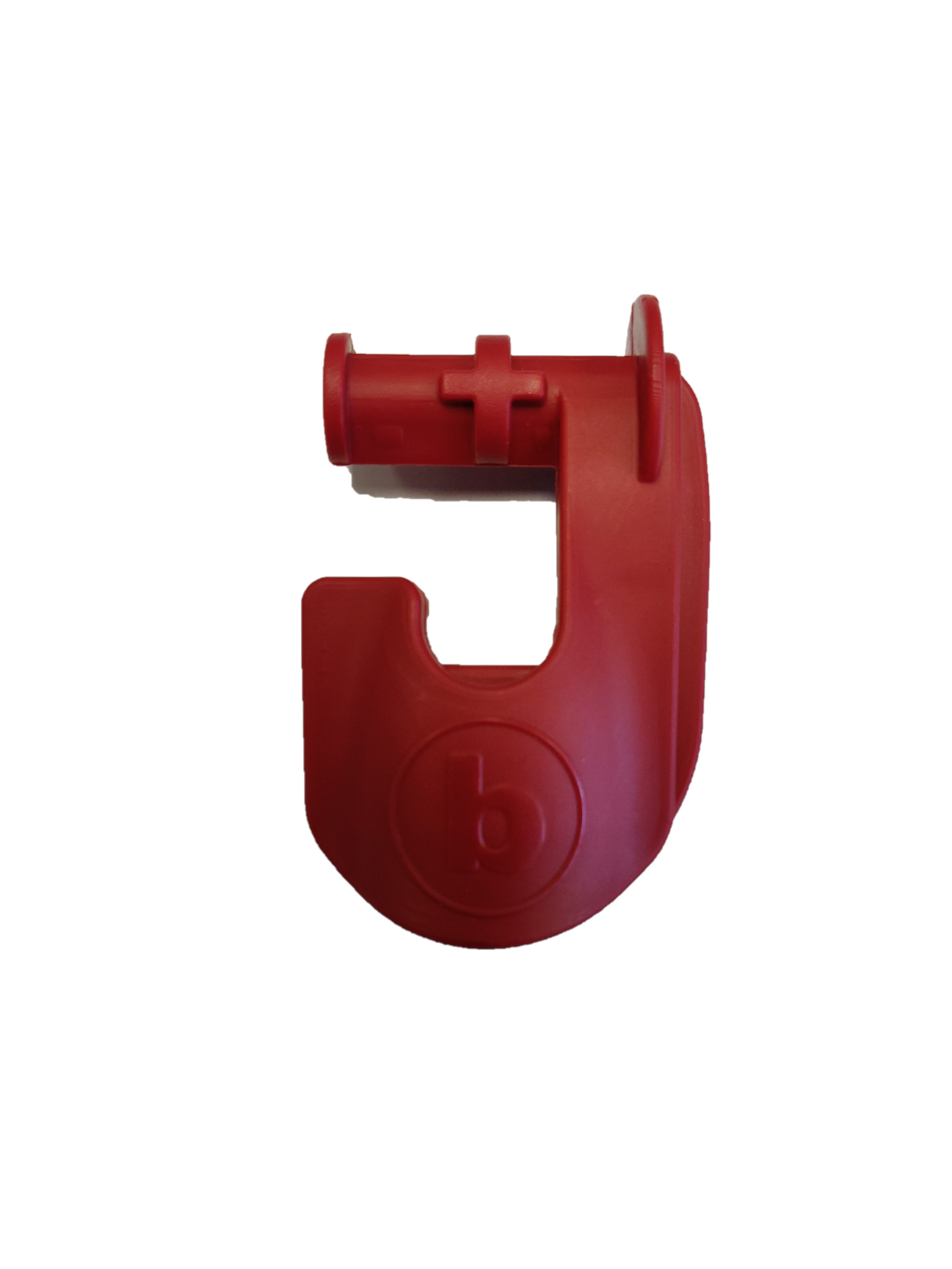 Replacement Left Footrest Clip for Bellelli Bicycle Seats (Red) Bellelli